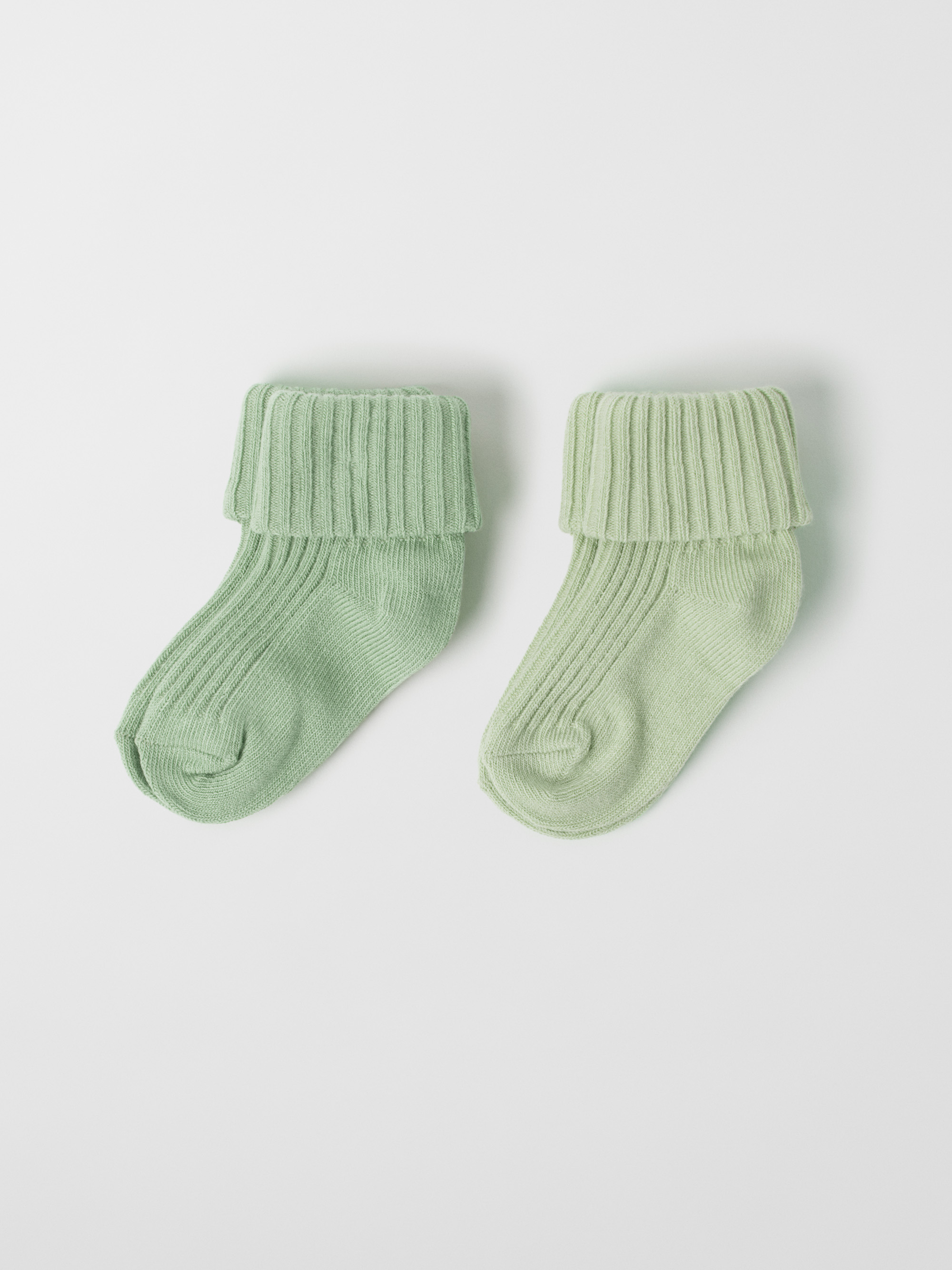 2-pakning sokker ensfargede - barneklaer