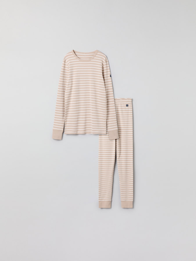 Voksensett med bukse og overdel stripet Voksensett med bukse og overdel stripet