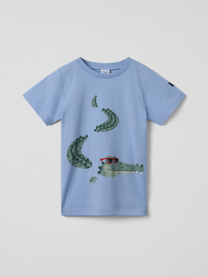 T-skjorte med trykk T-skjorte med trykk