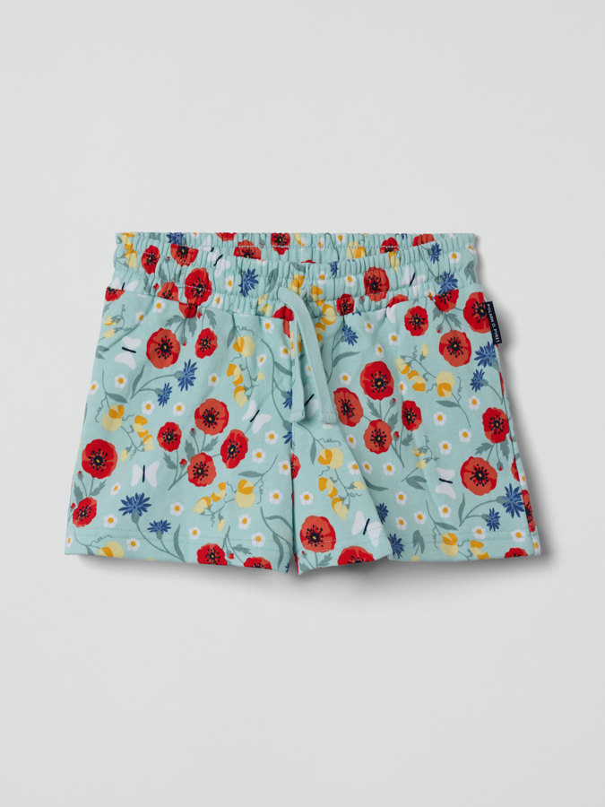 Collegeshorts blomstret