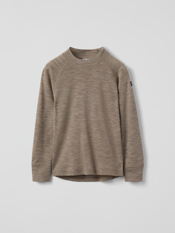 Langermet undertrøye merinoull Langermet undertrøye merinoull