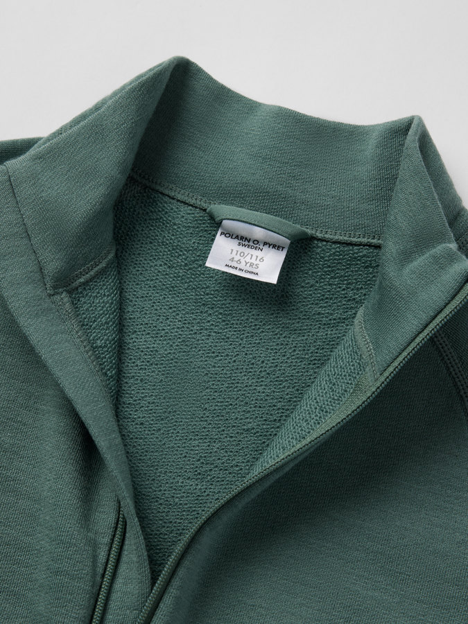 Jakke ullfrotté merino Jakke ullfrotté merino