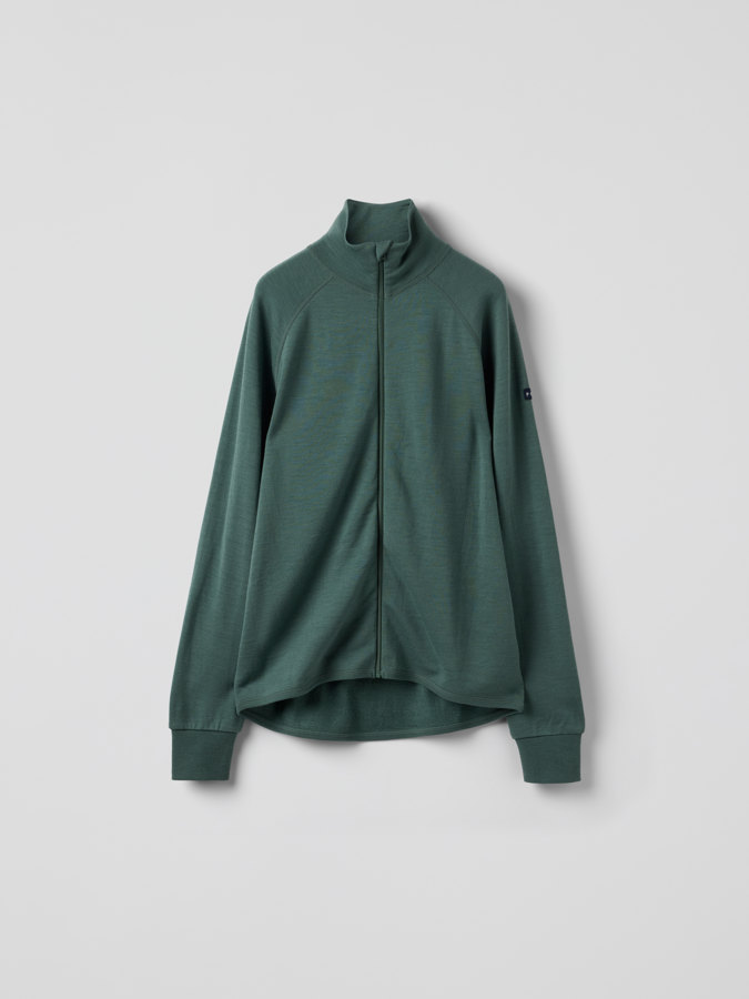 Jakke ullfrotté merino voksen Jakke ullfrotté merino voksen