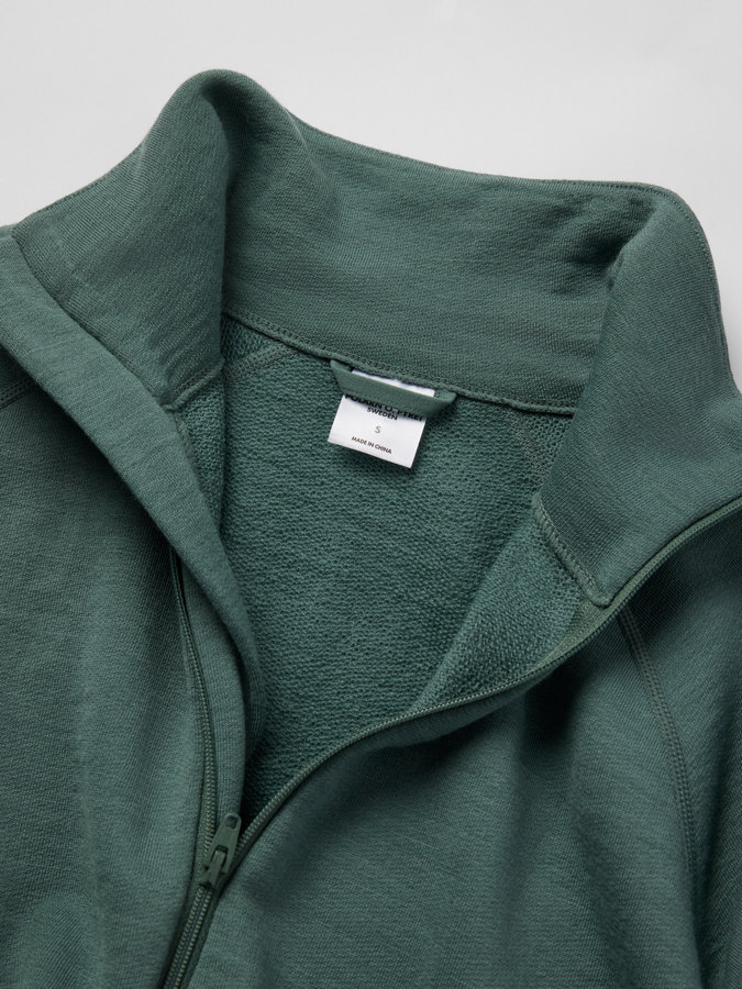 Jakke ullfrotté merino voksen Jakke ullfrotté merino voksen