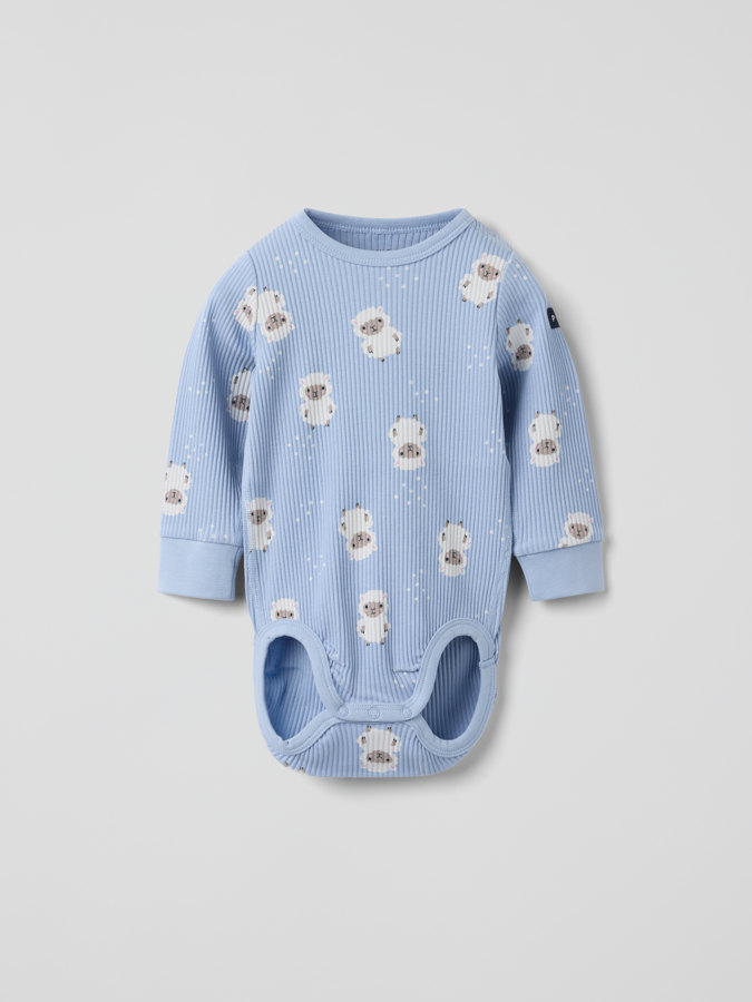 Ribbestrikket body lam Ribbestrikket body lam