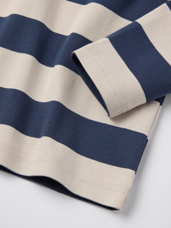 Langermet T-skjorte stripet Langermet T-skjorte stripet