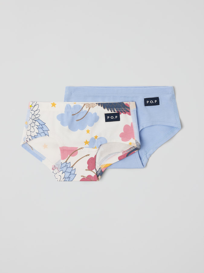 2-pakning hipsters truser 2-pakning hipsters truser