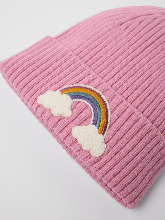 Ribbestrikket lue P-applikasjon Ribbestrikket lue P-applikasjon