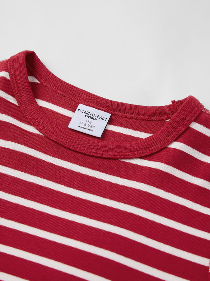 Langermet t-skjorte stripet Langermet t-skjorte stripet