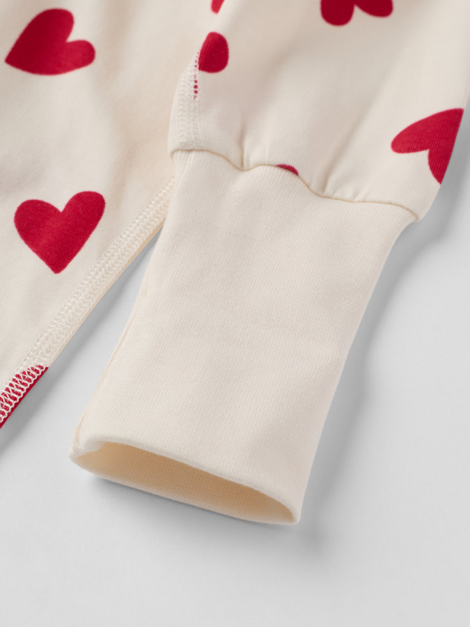 Hel pyjamas med hjerter Hel pyjamas med hjerter